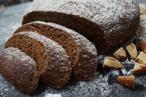 Pan masa madre con avena